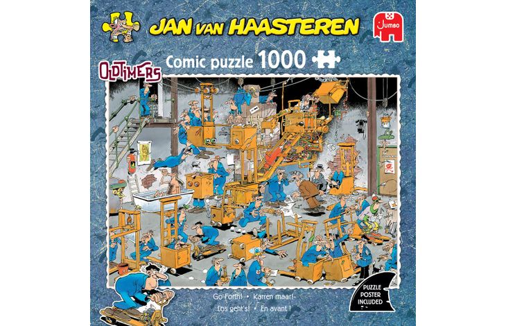 Jumbo Puzzel JvH Oldtimers Karren Maar 1000 05.25