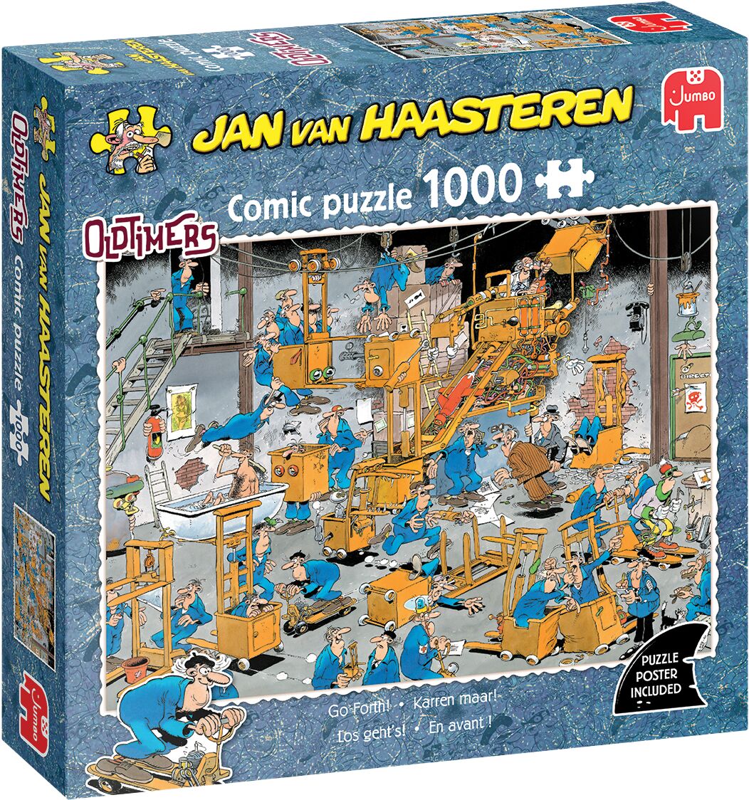 Jumbo Puzzel JvH Oldtimers Karren Maar 1000 05.25