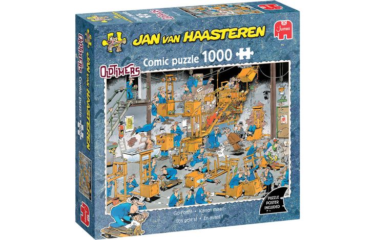Jumbo Puzzel JvH Oldtimers Karren Maar 1000 05.25