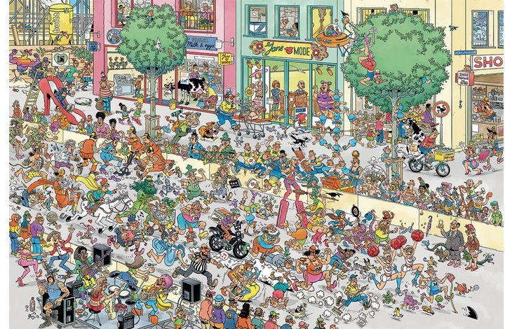 Jumbo Puzzel JvH Naaldhak Te Hoog 1500 08.25