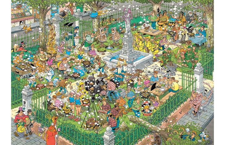 Jumbo Puzzel JvH BBQ Feest 1000 06.25
