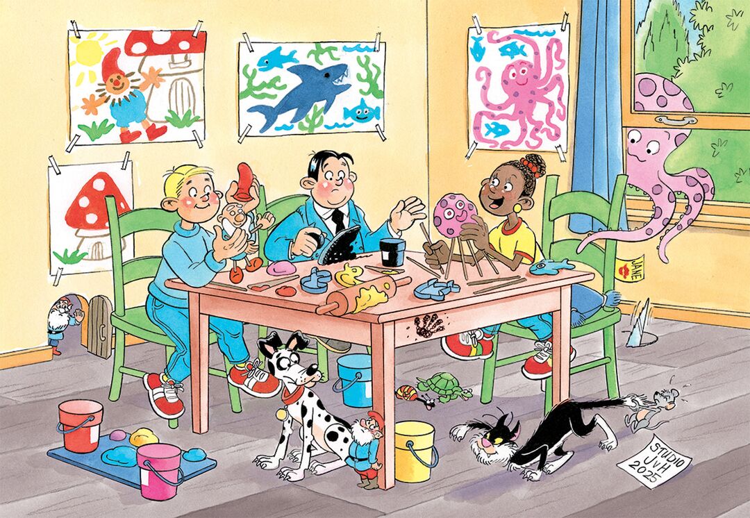 Jumbo Puzzel JvH Junior Creatief Met Klei 150 09.25