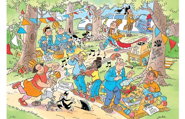 Jumbo Puzzel JvH Junior De Vrijmarkt 240 09.25