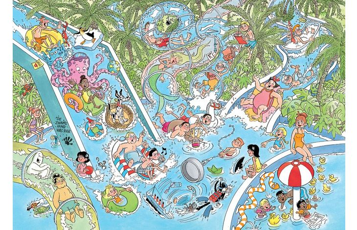 Jumbo Puzzel JvH Junior Waterglijbaan Gekte 360 09.25