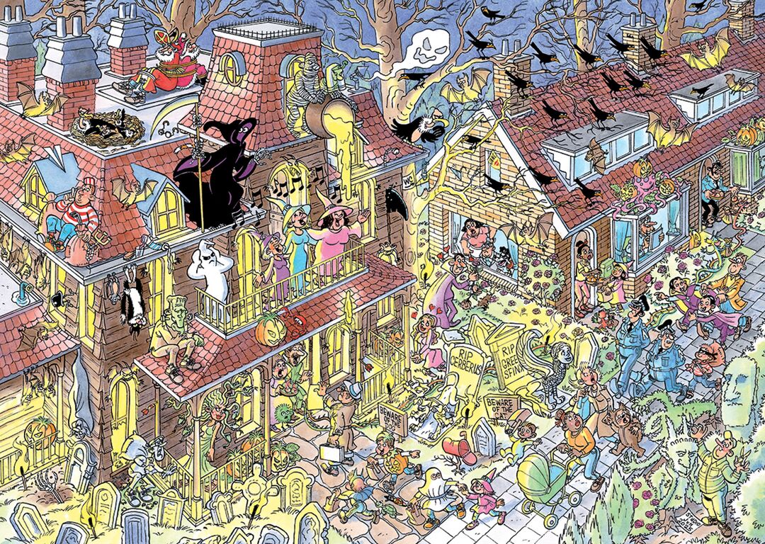 Jumbo Puzzel JvH Trick or Treat 500 09.25