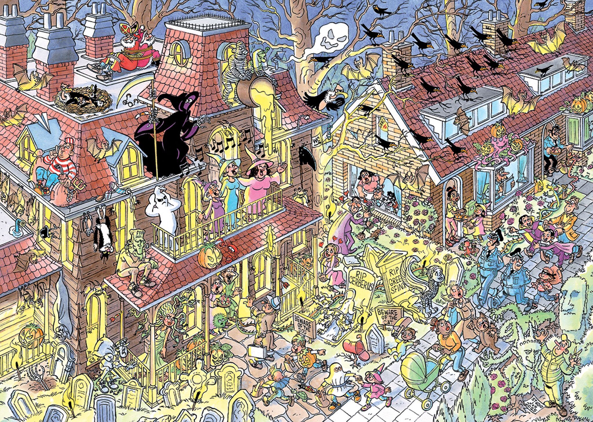 Jumbo Puzzel JvH Trick or Treat 500 09.25