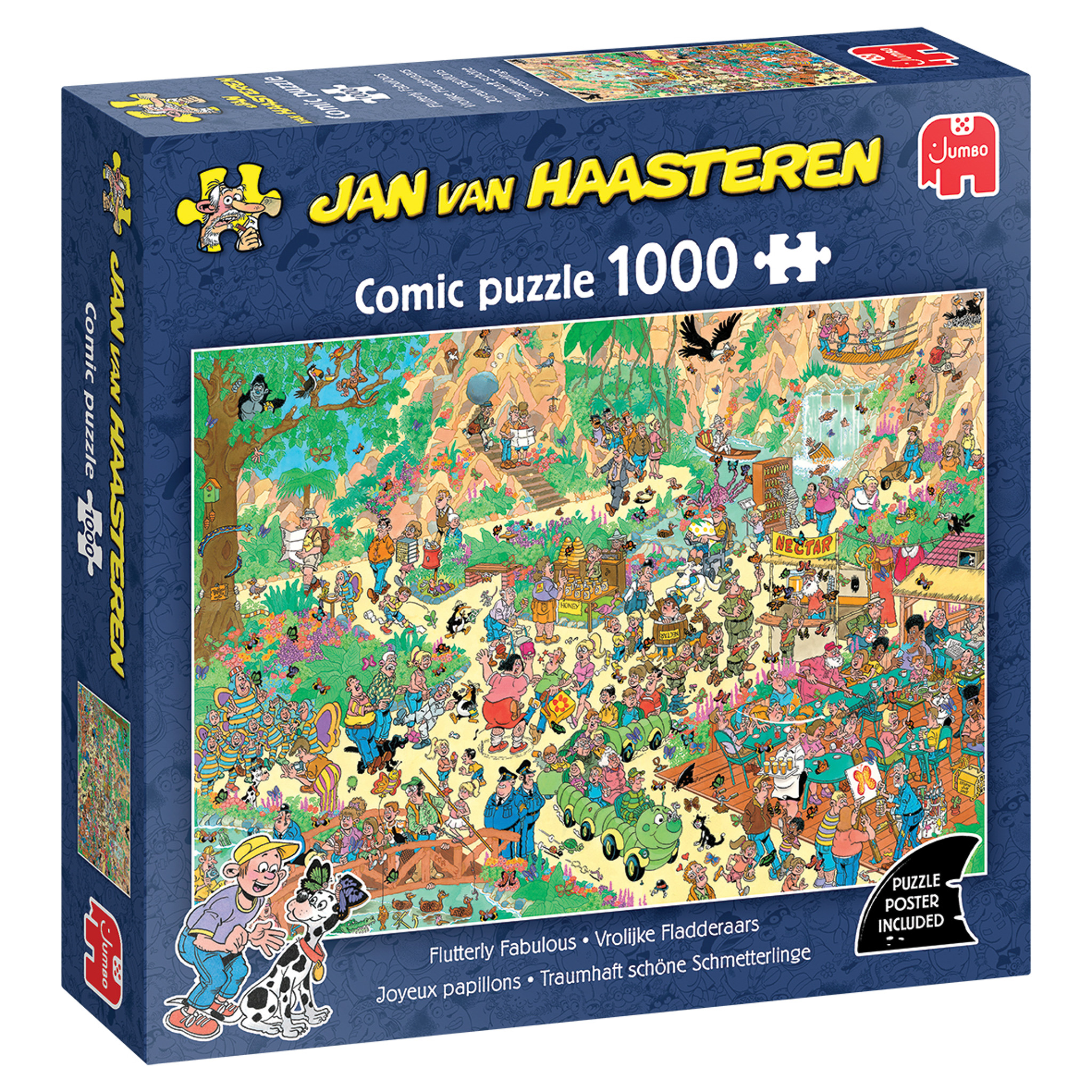 Jumbo Puzzel JvH Vrolijke Fladderaars 1000 09.25