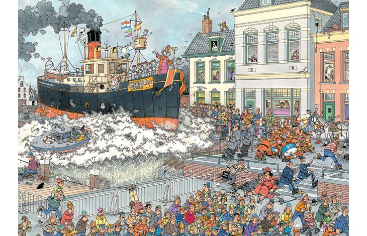 Jumbo Puzzel JvH Sinterklaas Intocht 1000 10.25