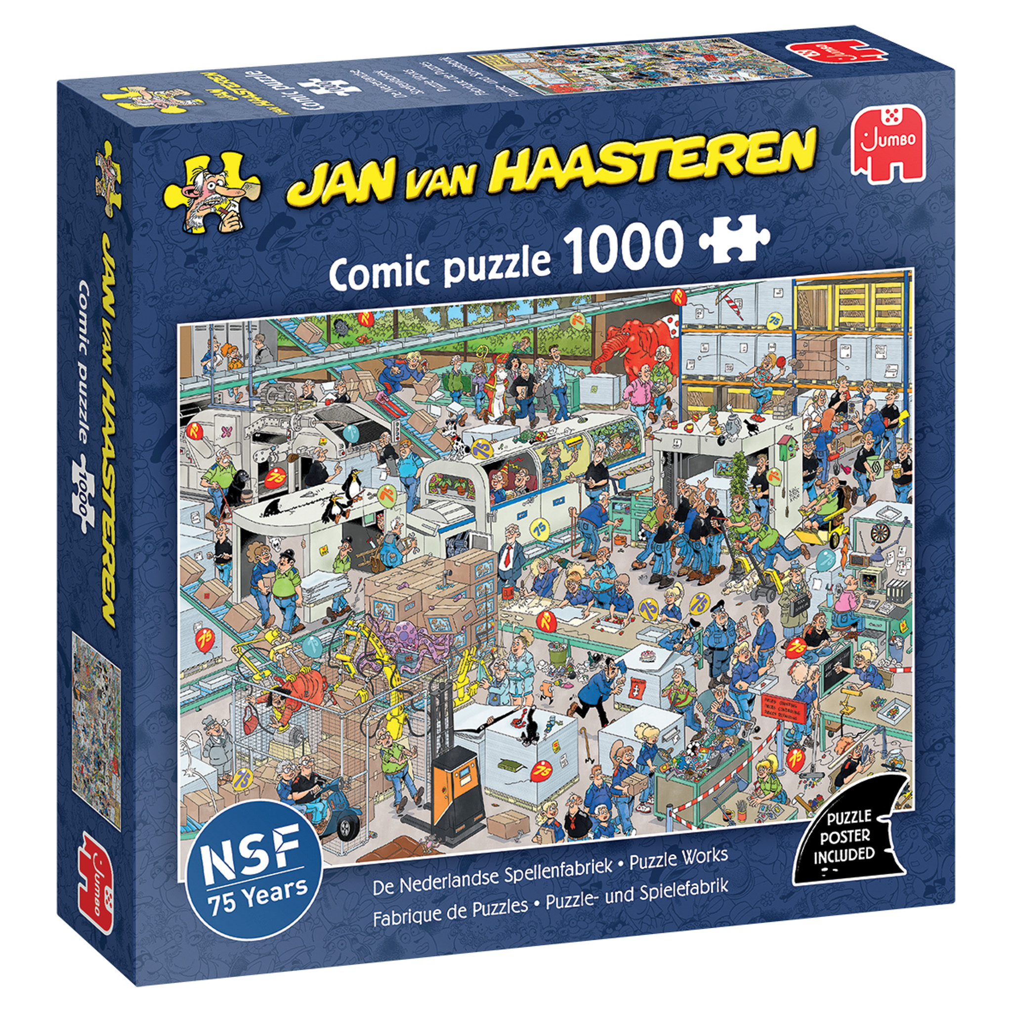Jumbo Puzzel JvH De Nederlandse Spellenfabriek 1000 11.25