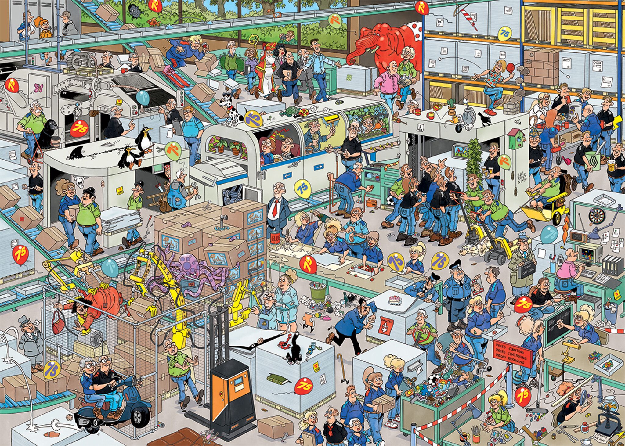 Jumbo Puzzel JvH De Nederlandse Spellenfabriek 1000 11.25