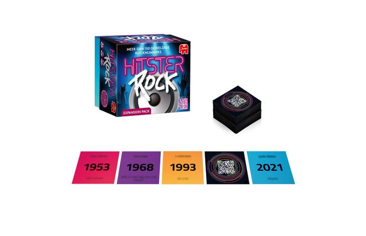 Jumbo Spel Hitster Rock expansion pack