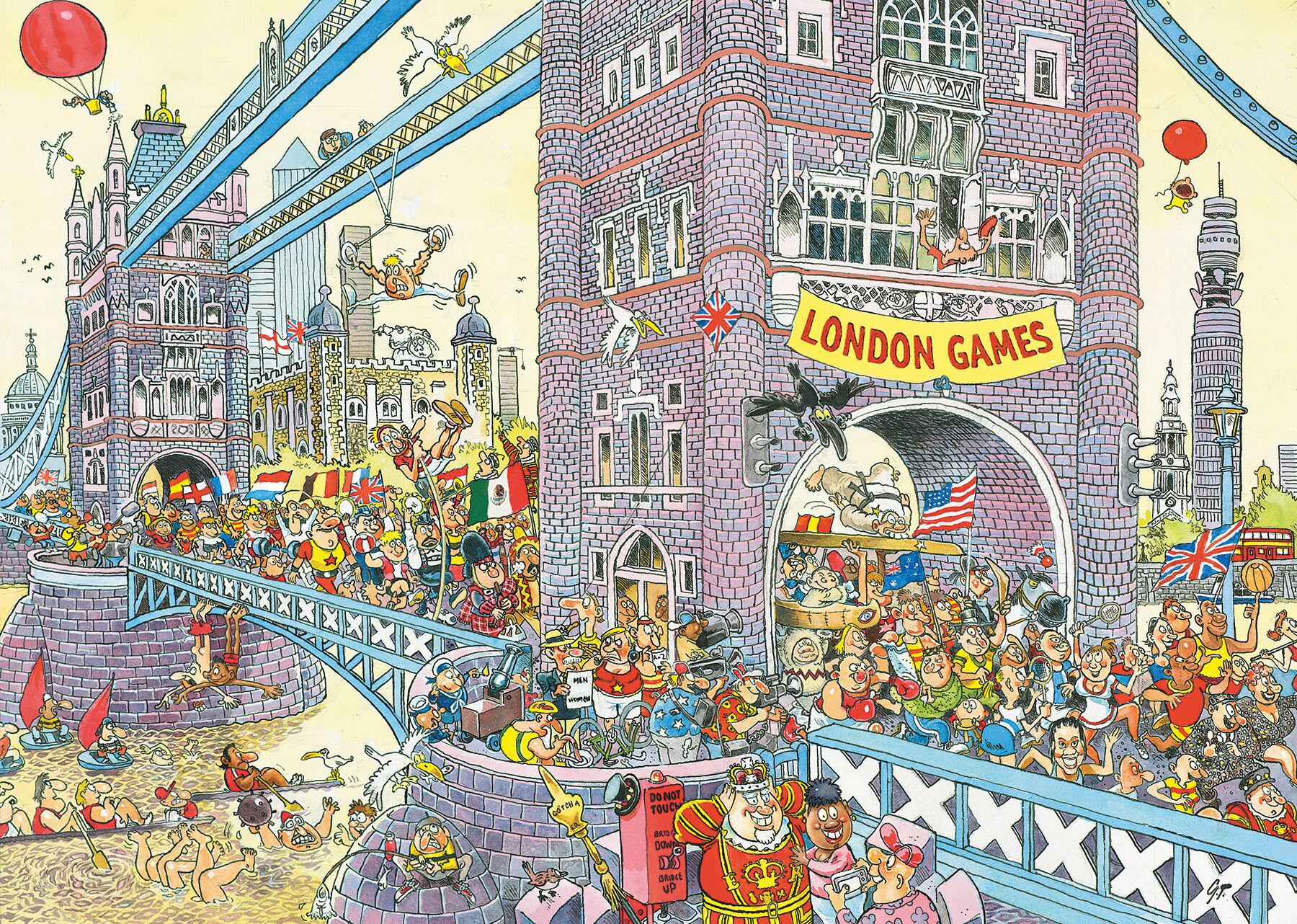 Jumbo Puzzel Wasgij 8 De Laatste Horde! 1000 01.24