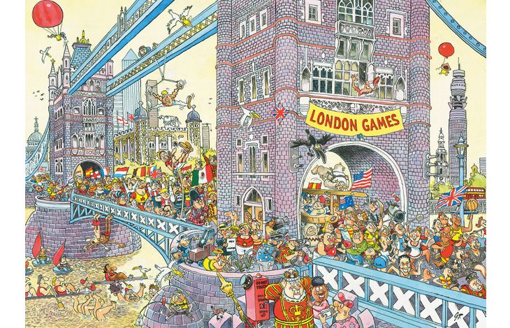 Jumbo Puzzel Wasgij 8 De Laatste Horde! 1000 01.24