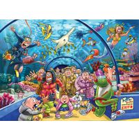 Jumbo Puzzel Wasgij 43 Aquarium Antics! 1000 06.23