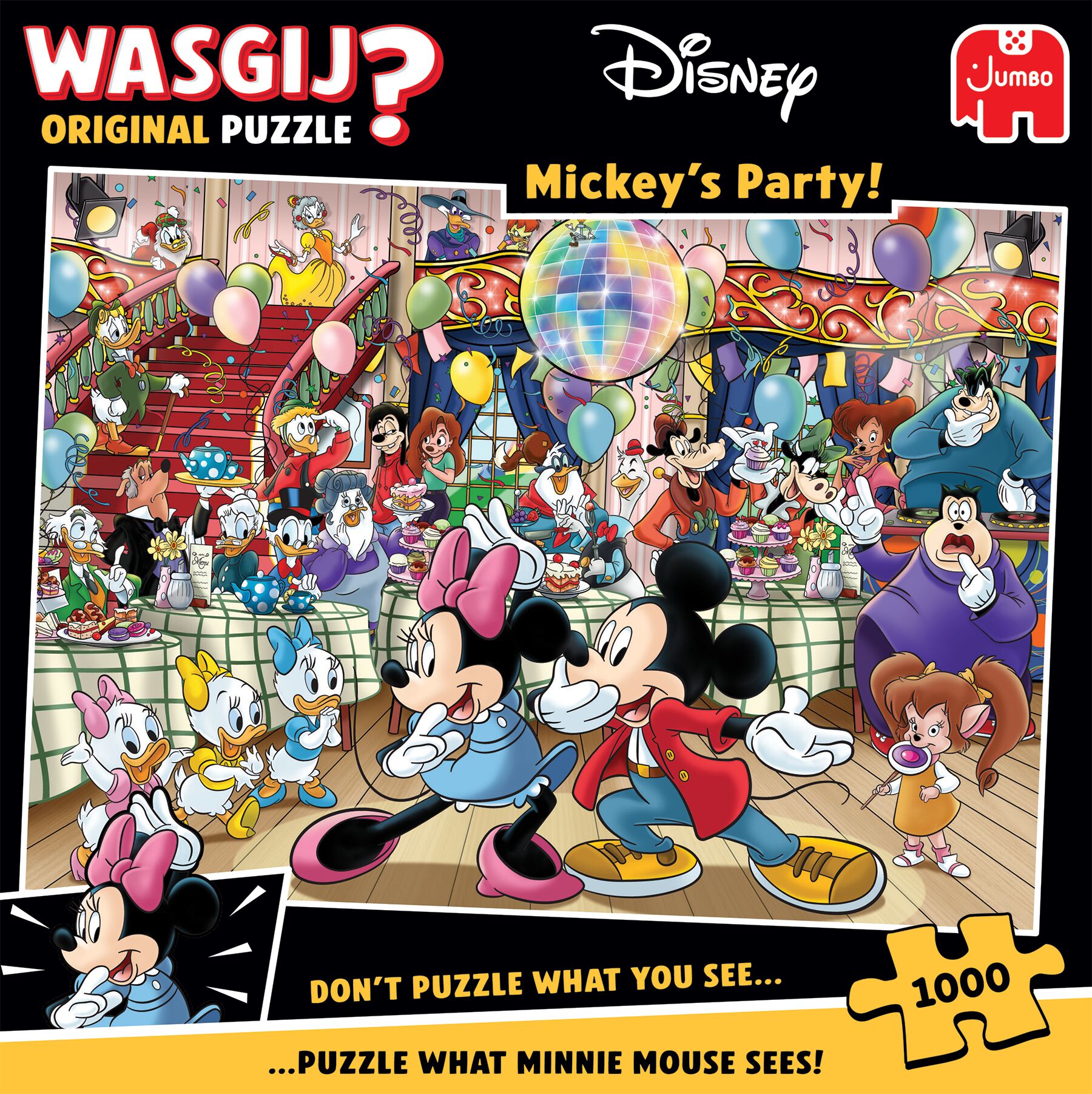 Jumbo Puzzel Wasgij Disney Mickey's Party! 1000 6.24