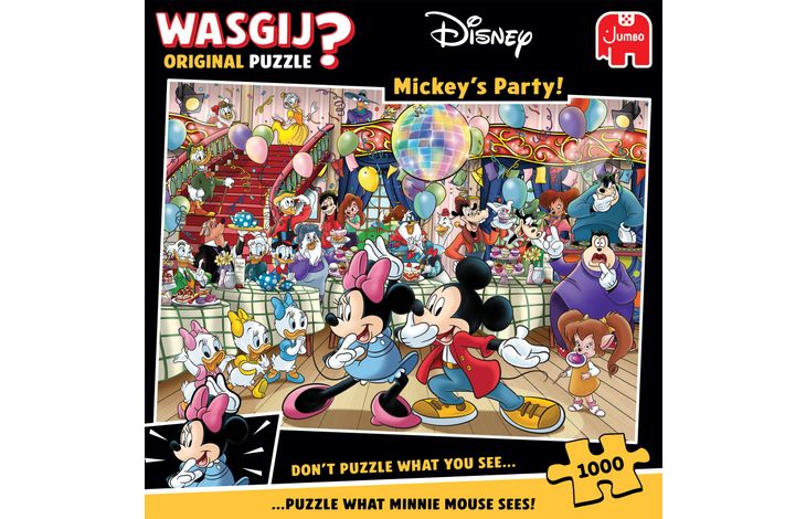 Jumbo Puzzel Wasgij Disney Mickey's Party! 1000 6.24