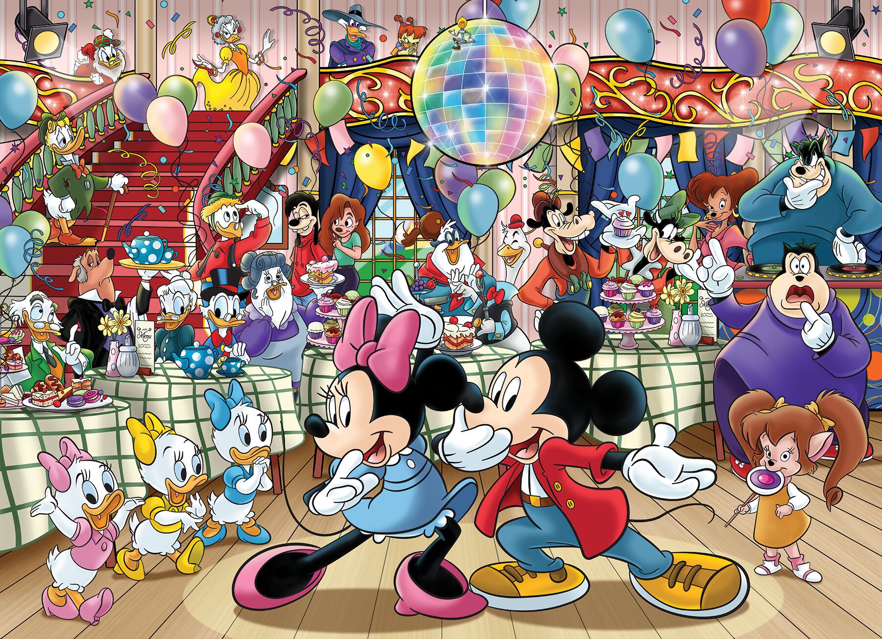 Jumbo Puzzel Wasgij Disney Mickey's Party! 1000 6.24