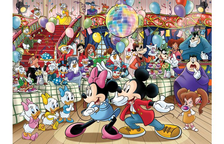 Jumbo Puzzel Wasgij Disney Mickey's Party! 1000 6.24