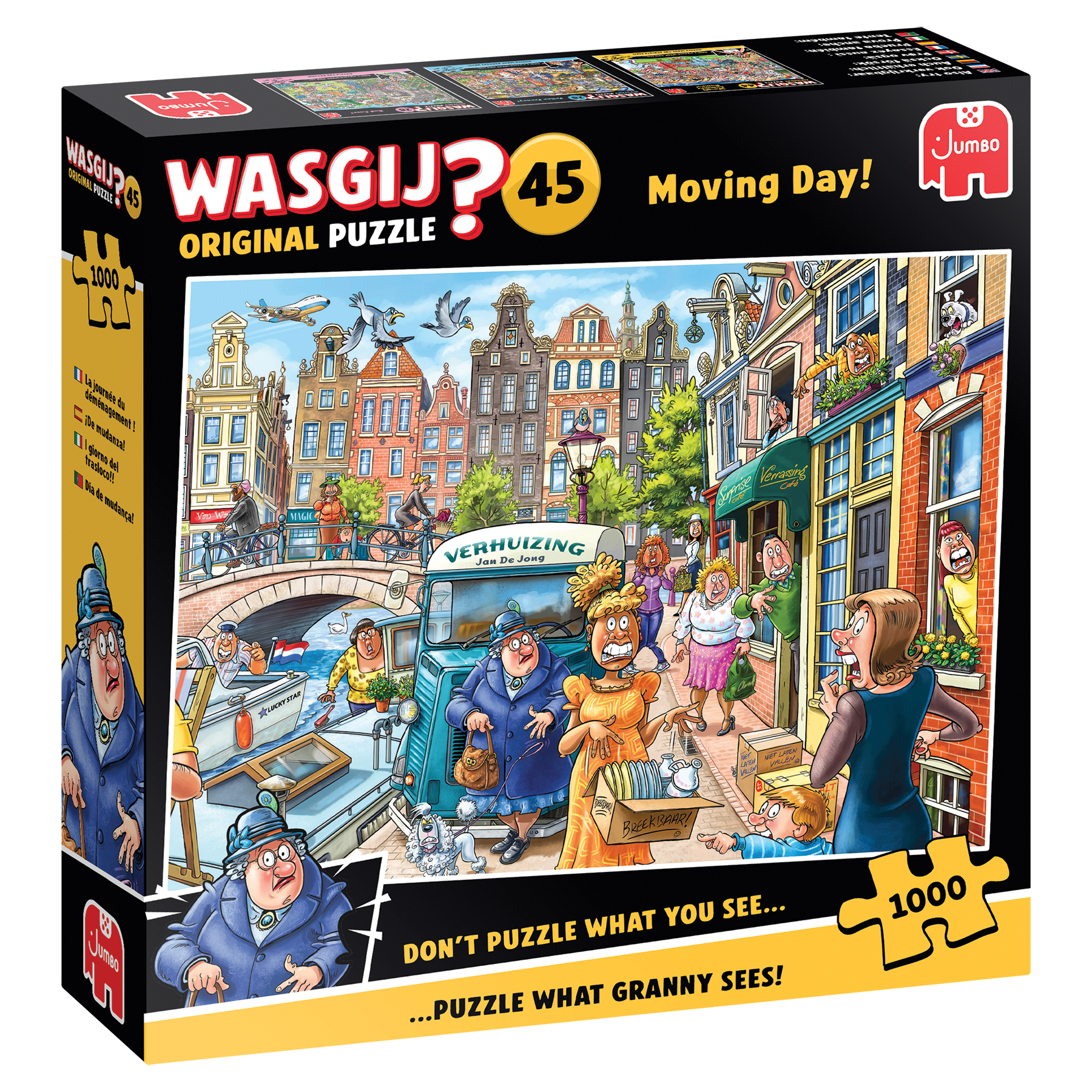 Jumbo Puzzel Wasgij 45 Verhuisdag! 1000 09.24