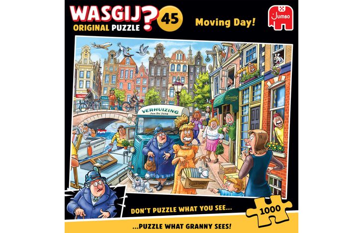 Jumbo Puzzel Wasgij 45 Verhuisdag! 1000 09.24