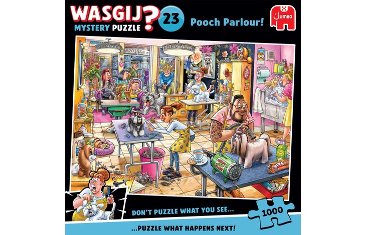 Jumbo Puzzel Wasgij 23 Hondensalon 1000 06.22