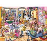 Jumbo Puzzel Wasgij 23 Hondensalon 1000 06.22