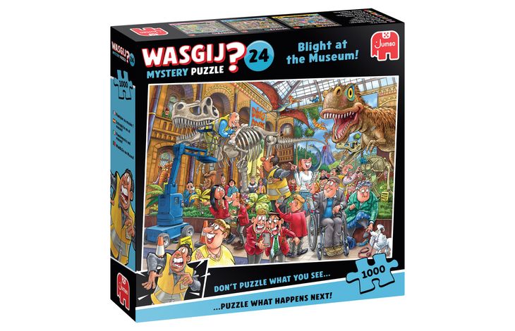 Jumbo Puzzel Wasgij 24 Paniek in het Museum 1000 01.23