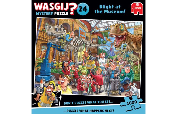 Jumbo Puzzel Wasgij 24 Paniek in het Museum 1000 01.23