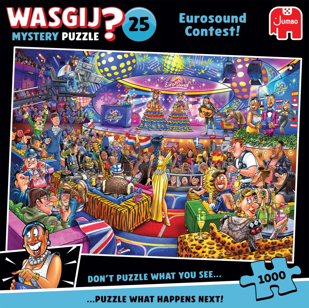 Jumbo Puzzel Wasgij 25 Eurosound Contest! 1000 04.23