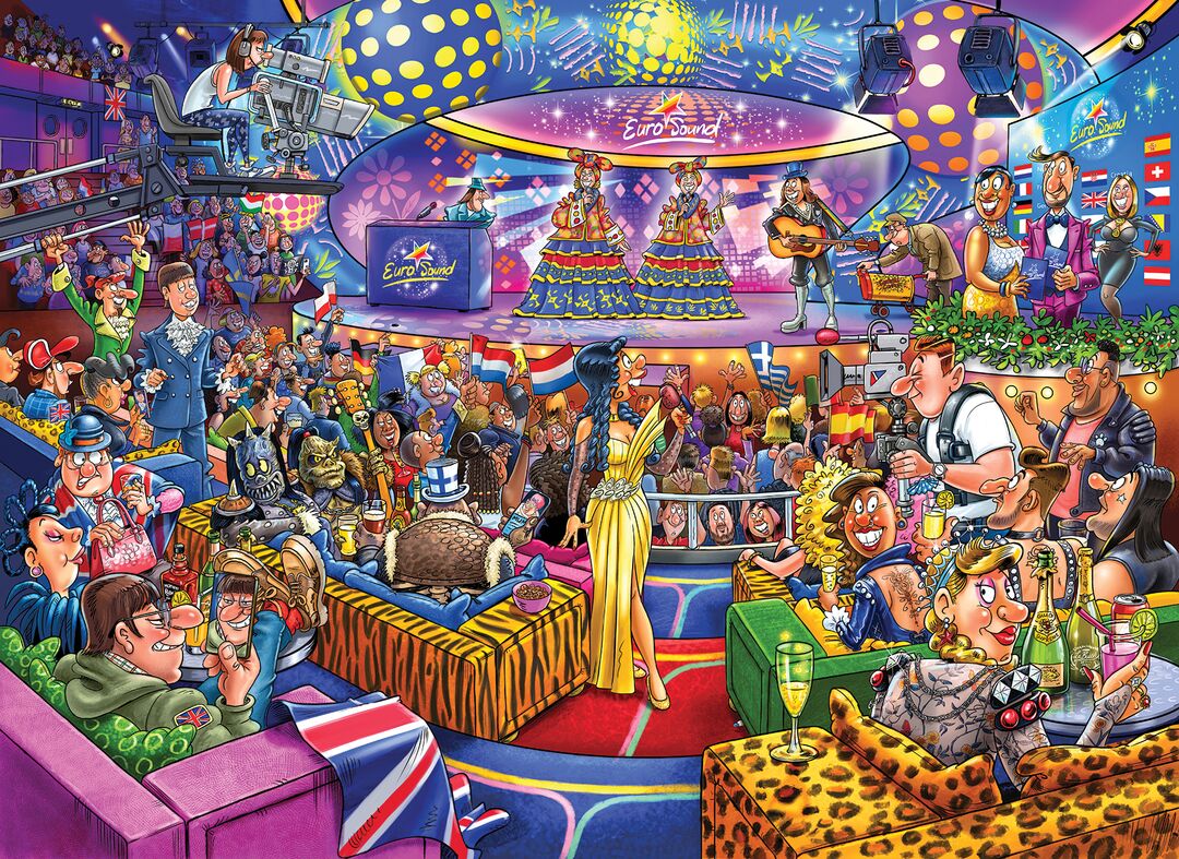 Jumbo Puzzel Wasgij 25 Eurosound Contest! 1000 04.23