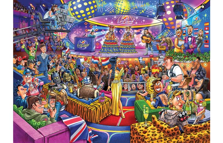 Jumbo Puzzel Wasgij 25 Eurosound Contest! 1000 04.23