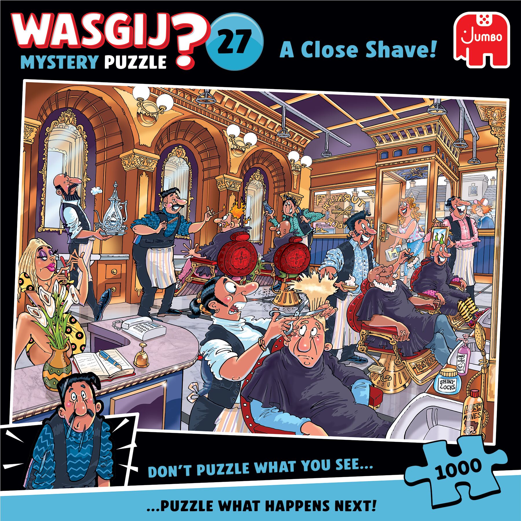 Jumbo Puzzel Wasgij 27 Vlam in de pan! 1000 09.24