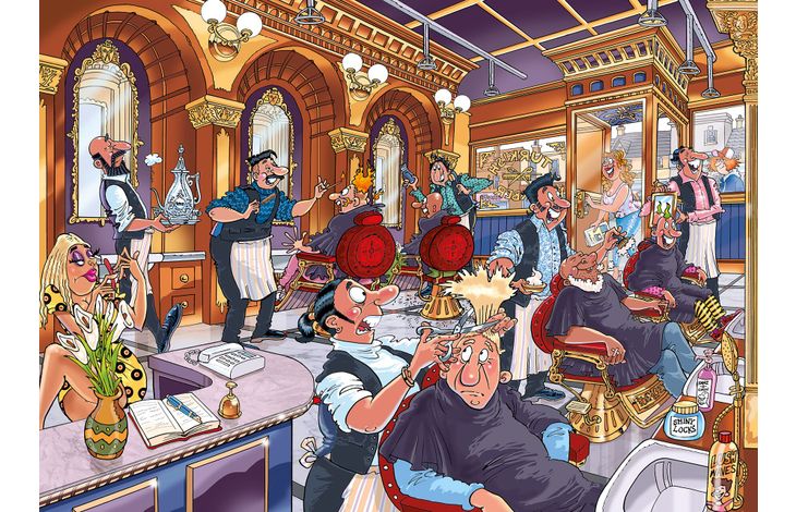 Jumbo Puzzel Wasgij 27 Vlam in de pan! 1000 09.24