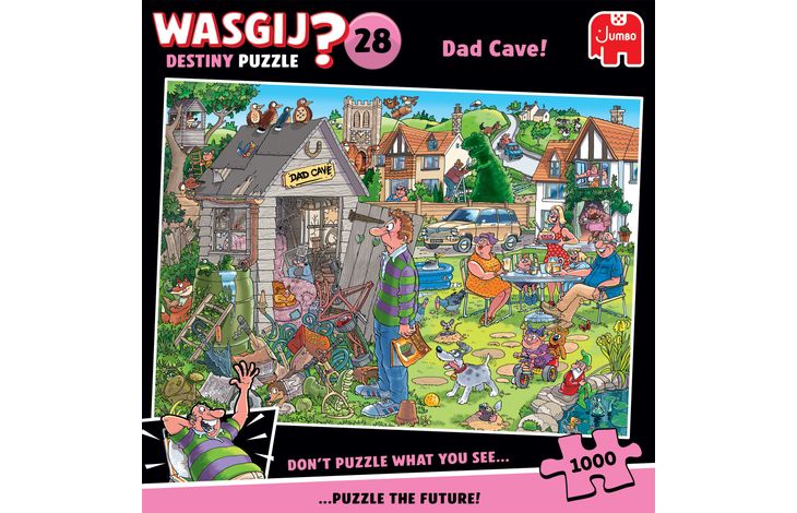 Jumbo Puzzel Wasgij 28 De Mancave Van Pa! 1000 07.24