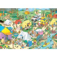 Jumbo Puzzel JvH Kamperen in het bos 1000