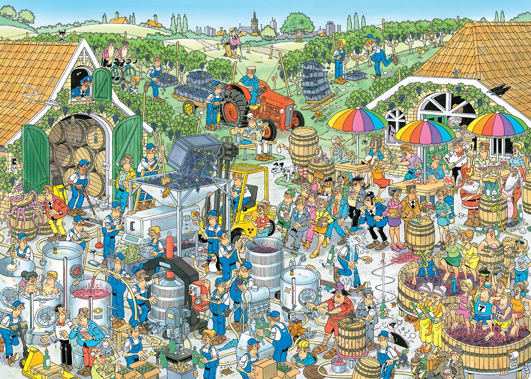 Jumbo Puzzel JvH De Wijnmakerij 1000