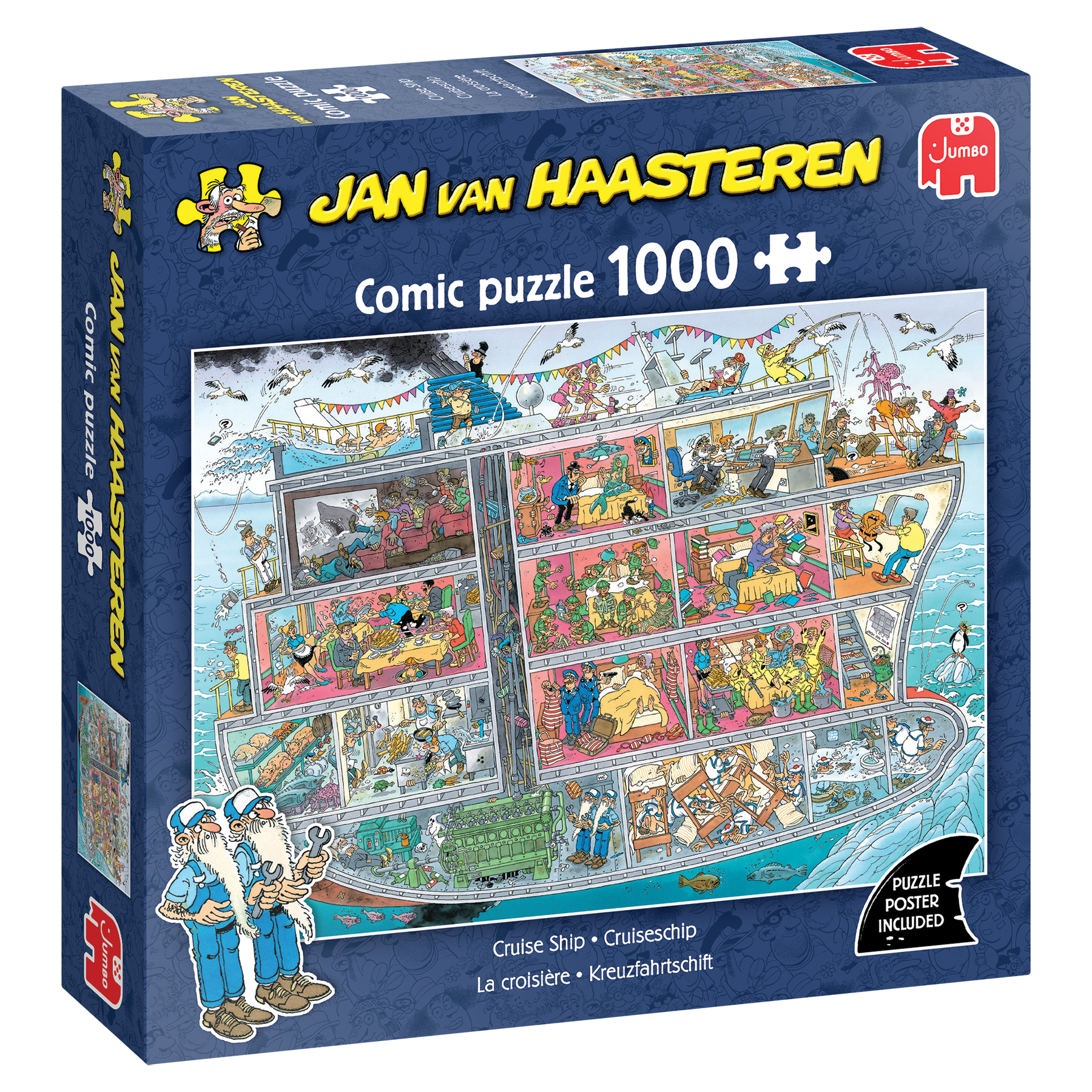 Jumbo Puzzel JvH Cruise Ship 1000