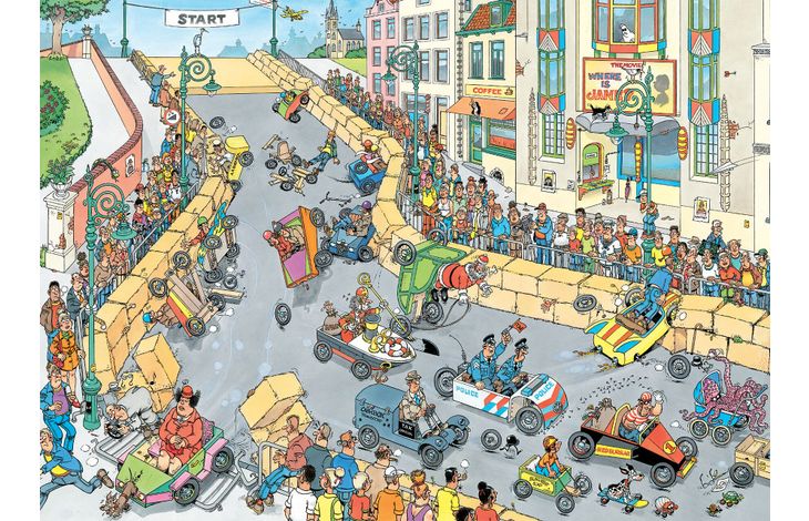 Jumbo Puzzel JvH De Zeepkistenrace 1000 02.22