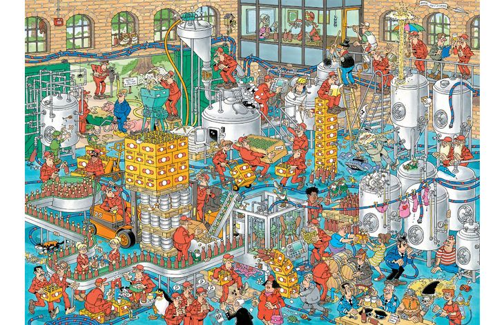 Jumbo Puzzel JvH De Ambachtelijke Brouwerij 1000 02.22