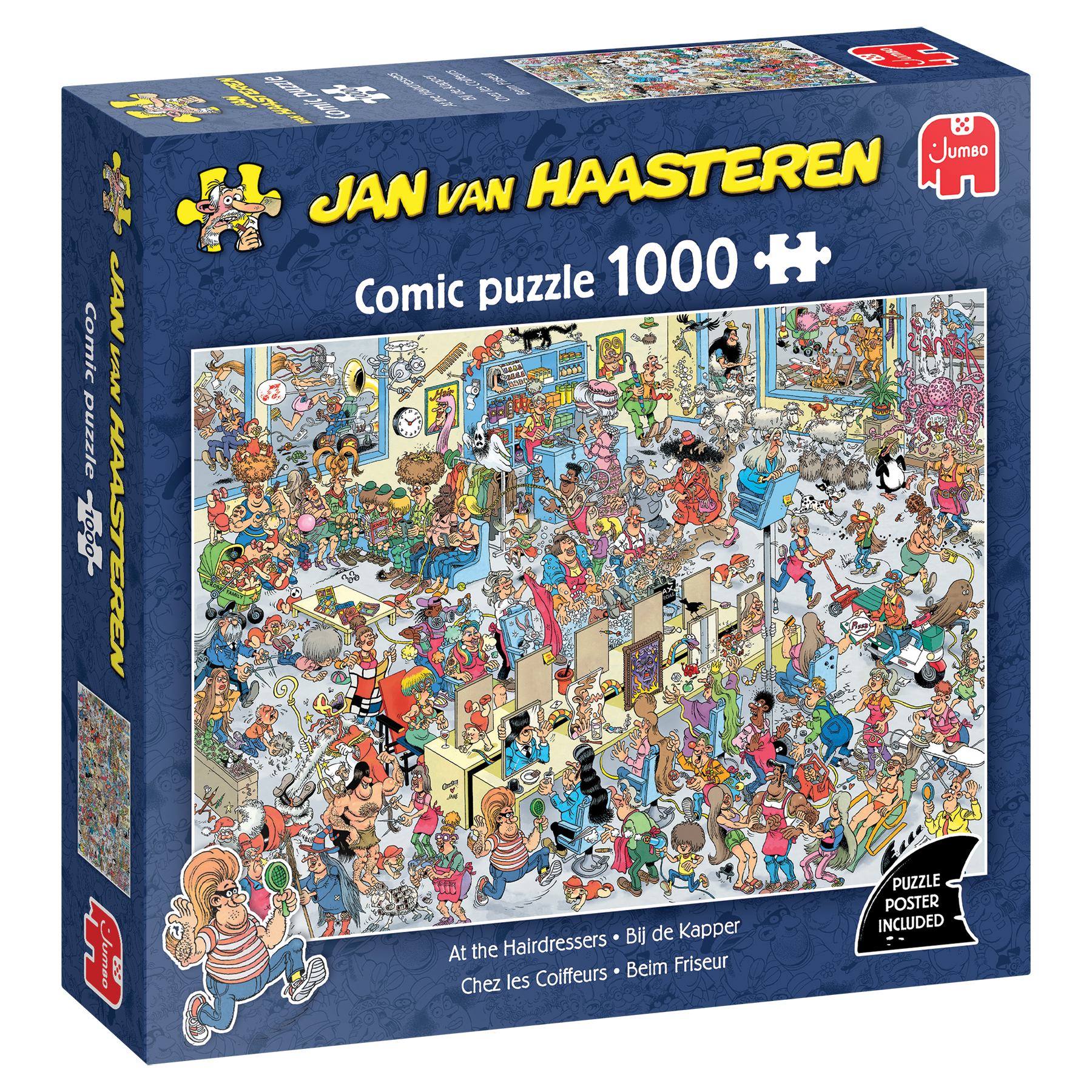 Jumbo Puzzel JvH Bij De Kapper 1000 07.22