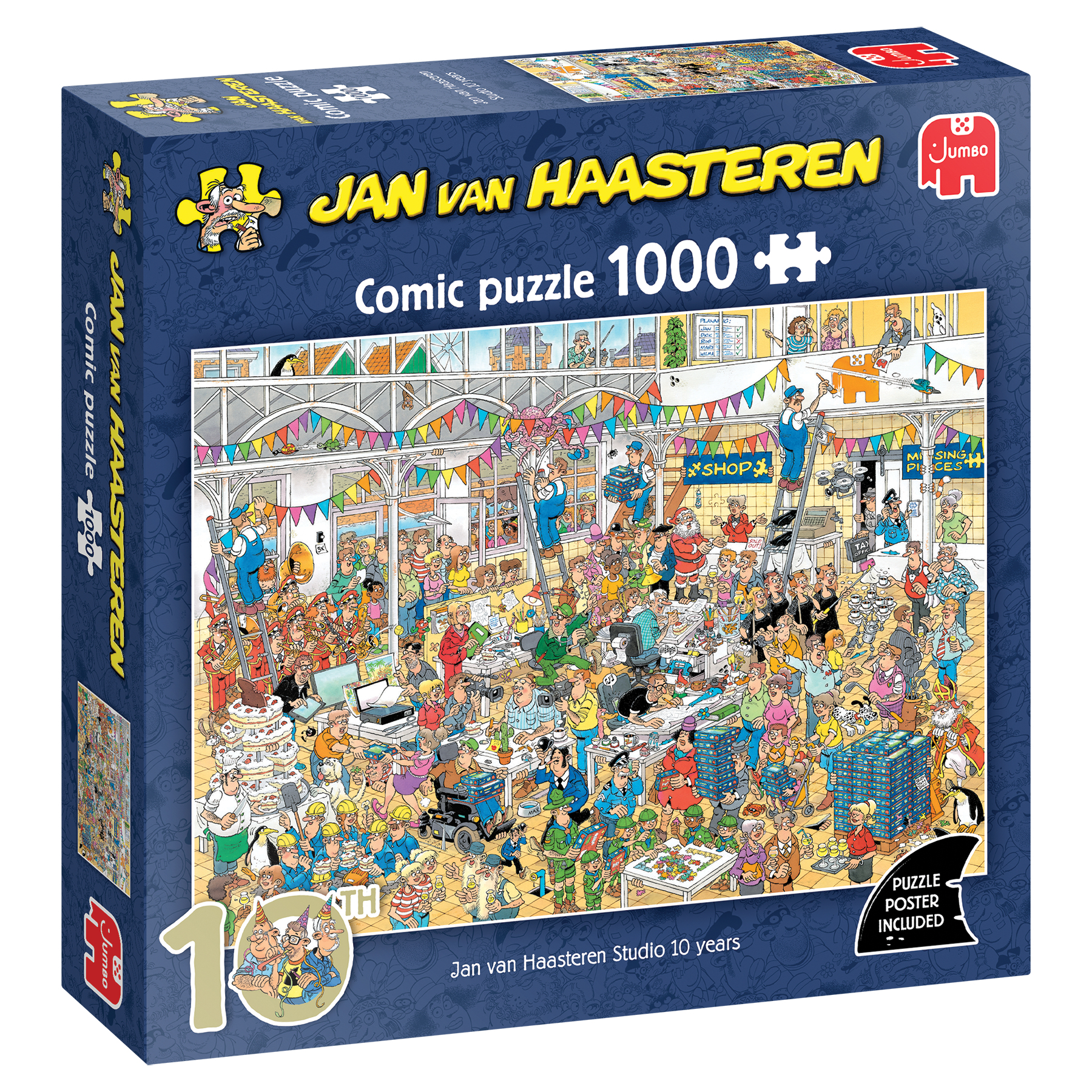 Jumbo Puzzel JvH Studio 10 jaar! 1000 05.23