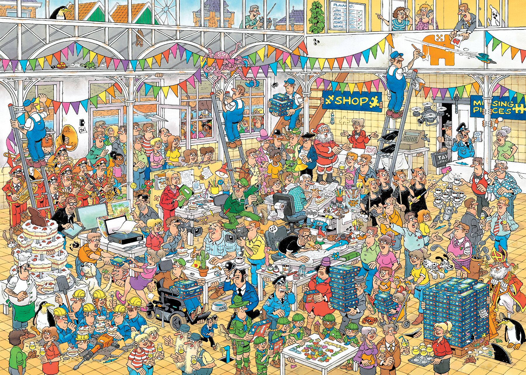 Jumbo Puzzel JvH Studio 10 jaar! 1000 05.23