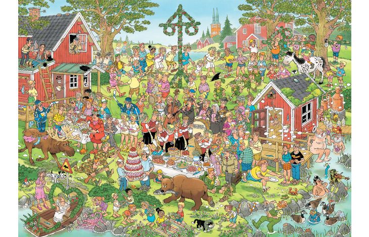Jumbo Puzzel JvH Midzomerfeest 1000 06.23