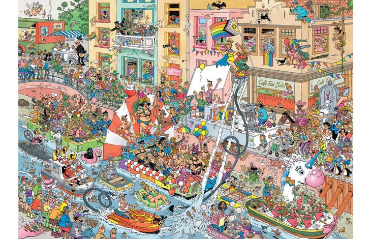 Jumbo Puzzel JvH Celebrate Pride 1000 07.23