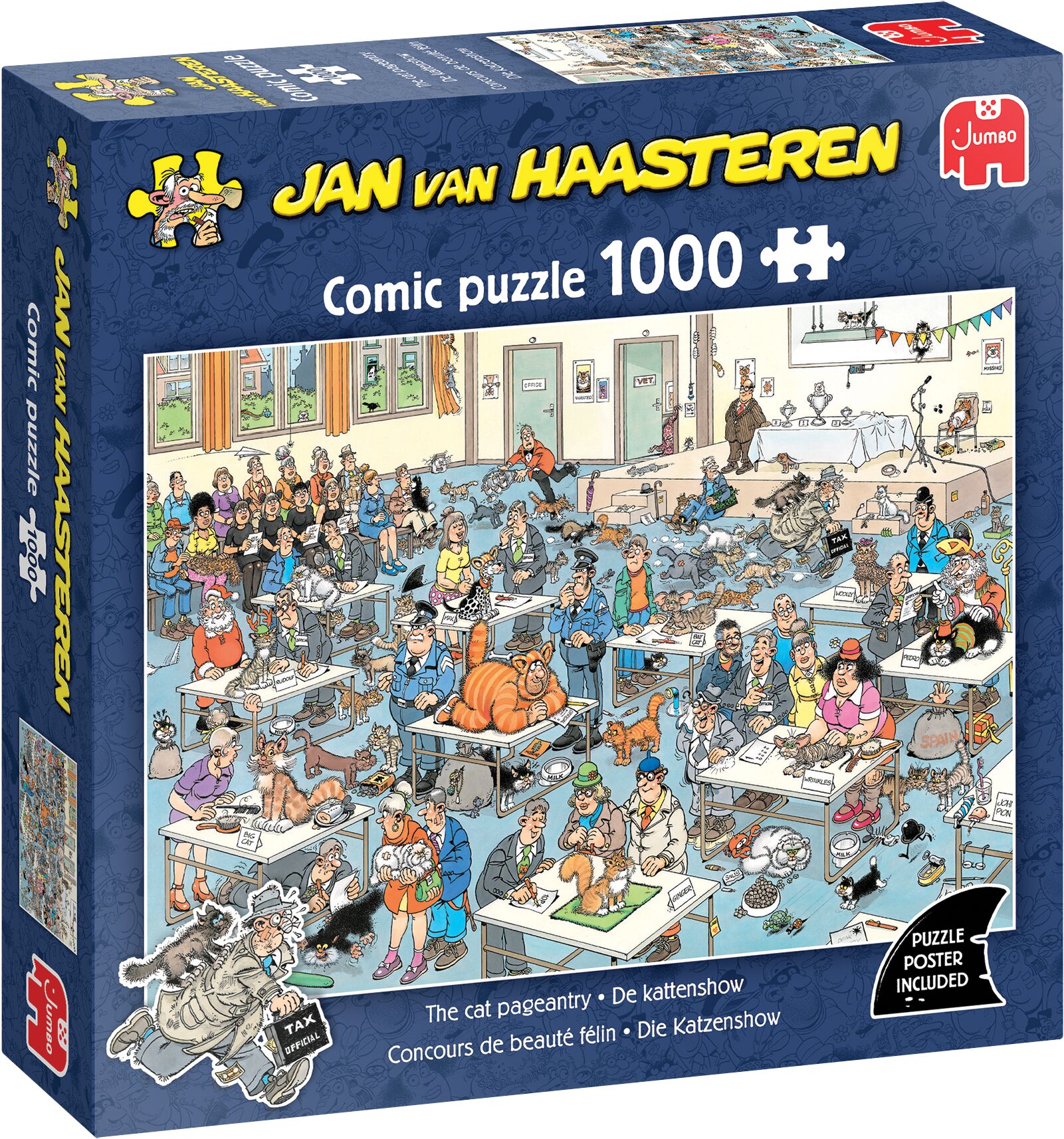 Jumbo Puzzel JvH Kattenshow 1000 09.23