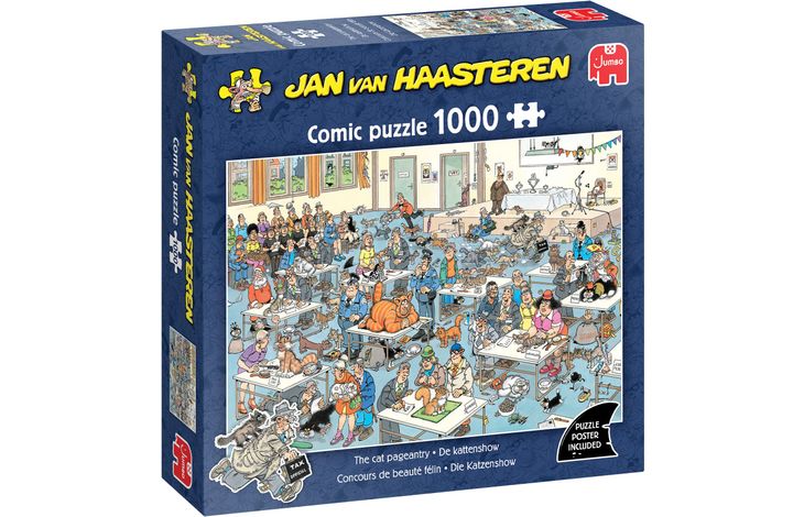 Jumbo Puzzel JvH Kattenshow 1000 09.23