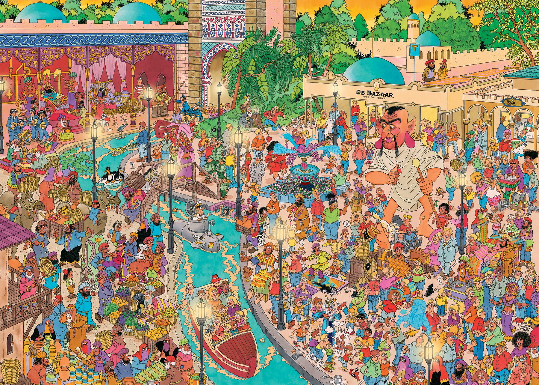 Jumbo Puzzel JvH Efteling Fata Morgana 1000 07.23