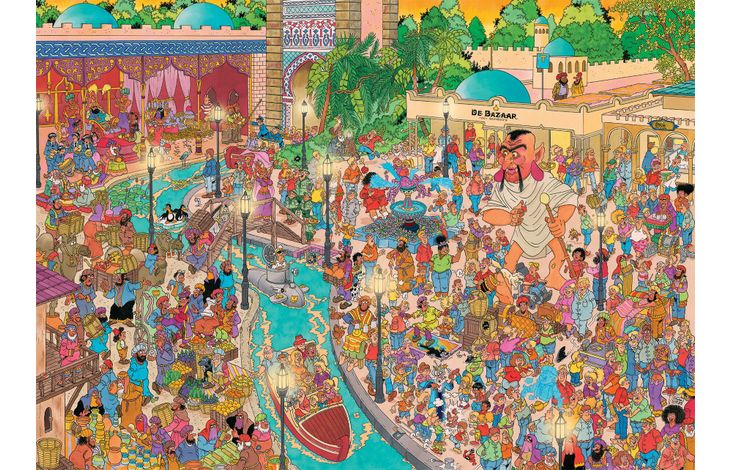 Jumbo Puzzel JvH Efteling Fata Morgana 1000 07.23