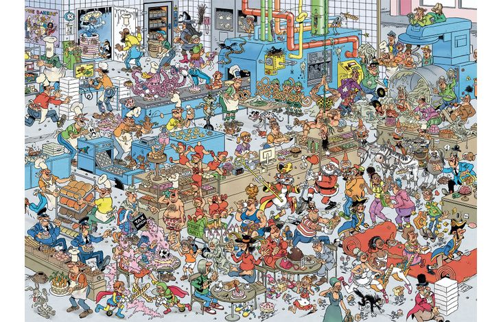 Jumbo Puzzel JvH De Bakkerij 1000 01.24