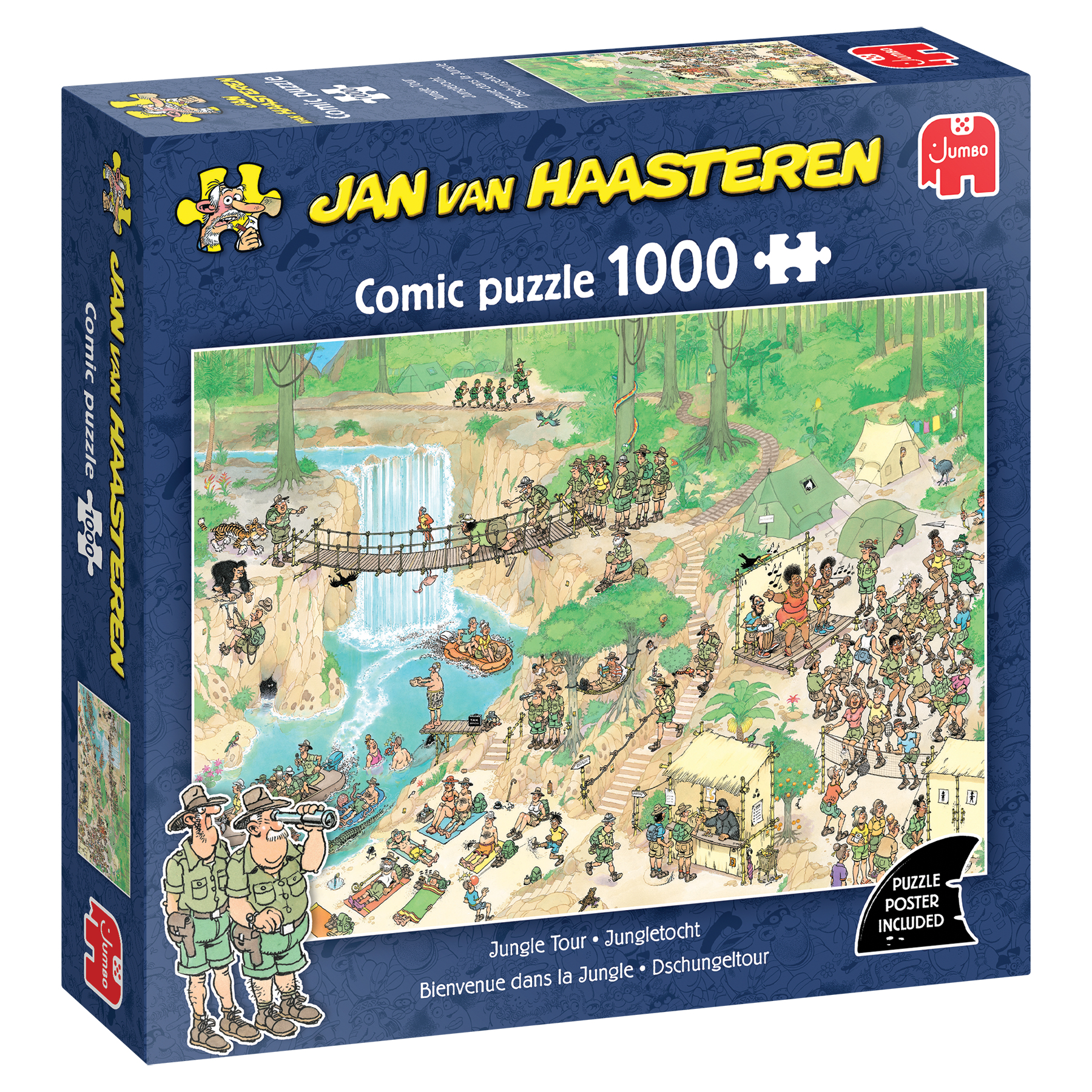 Jumbo Puzzel JvH Jungletocht 1000 04.24